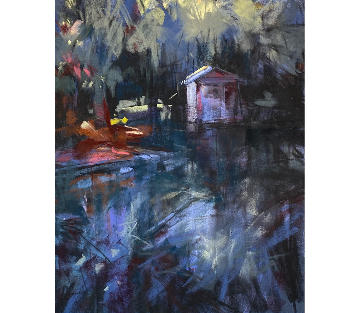 "Fishing Cabin" - Janice Wall 